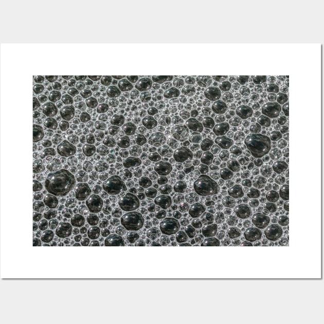 Frozen in Time. Macro Bubbles Photograph Wall Art by love-fi